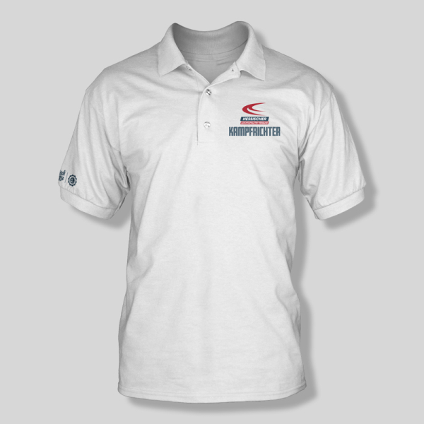 HLV© Kampfrichter - Poloshirt, weiss